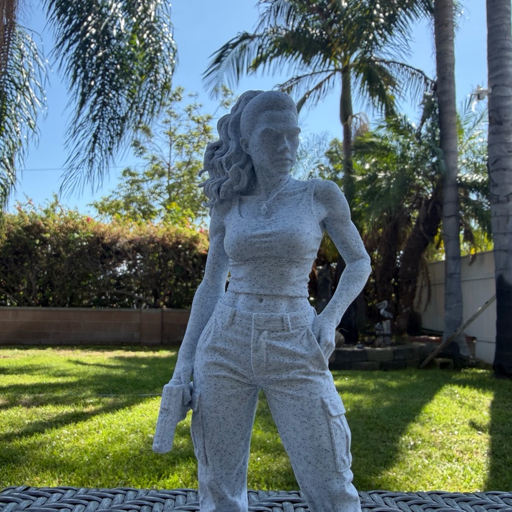 Grand Theft Auto VI Lucia sculpture